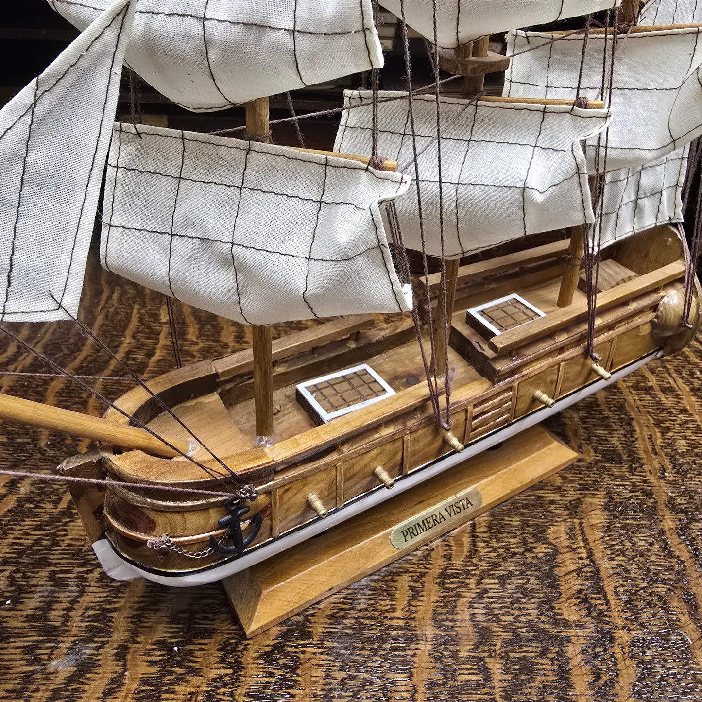 Wooden Model Ship