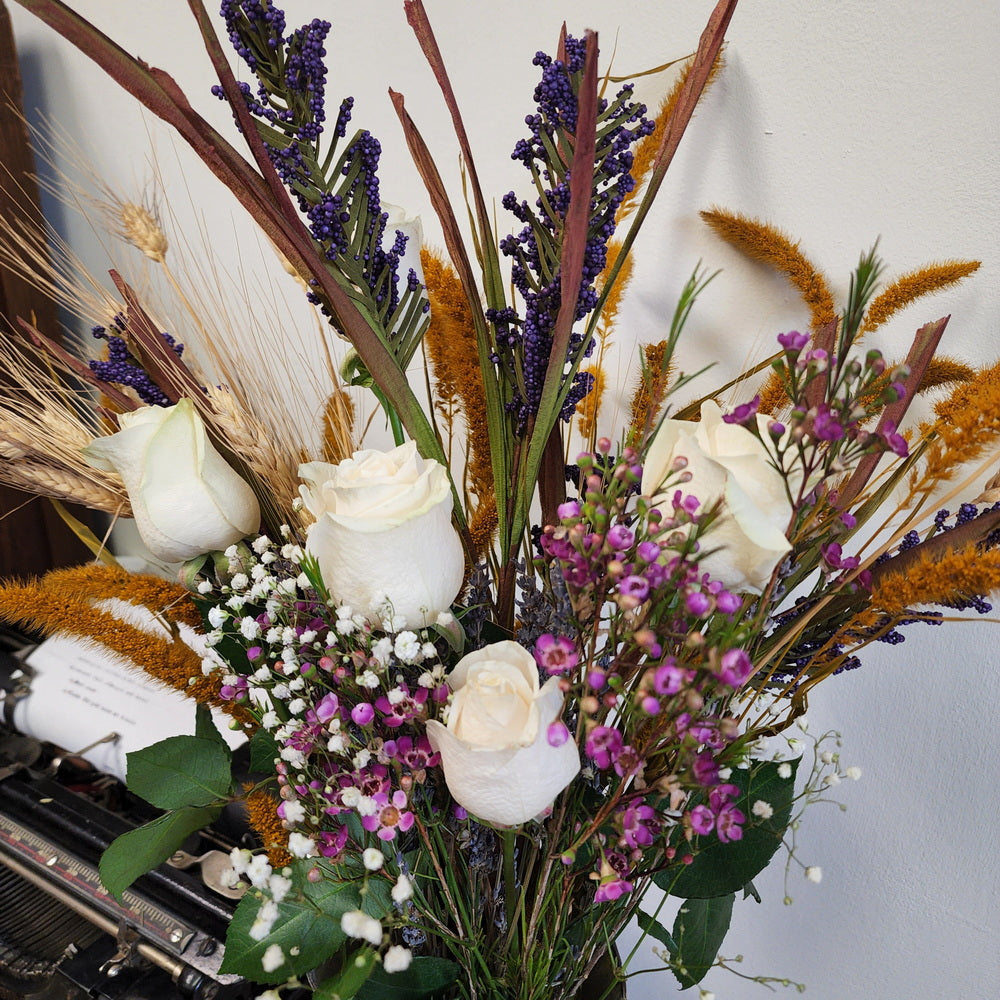 Love Eternal HB-1 Bouquet (Florist Design Dry & Fresh Flower Bouquet)