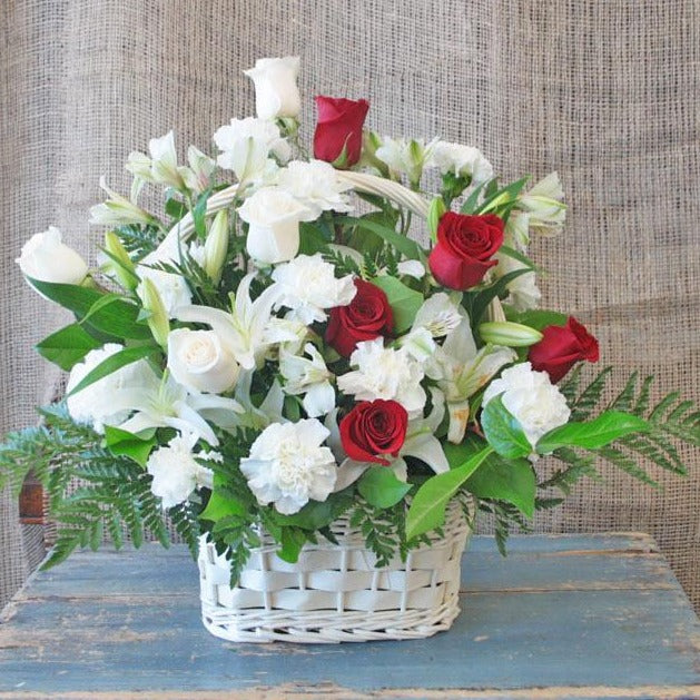 HEART FELT CONDOLENCES BASKET