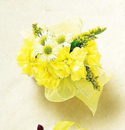 Corsage - Rays Of Gold Wrist Corsage