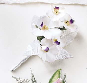 Corsage - White On White Corsage