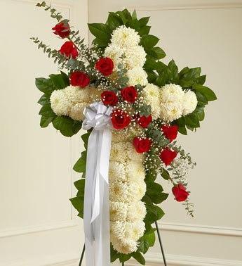 Red & White Funeral Package