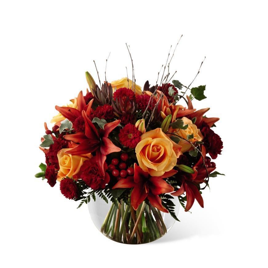 Vase - The Autumn Beauty Bouquet J-B2-4922