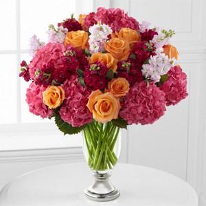 Valentines luxury flower arrangement