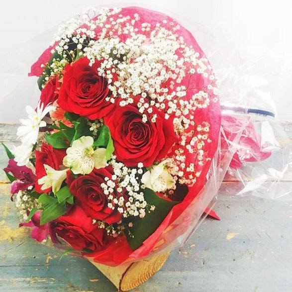 Hand Wrapped Flower Bouquets to Go (Ready for pickup with short notice)