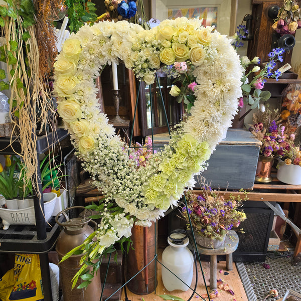 Hearts Eternal Easel Wreath