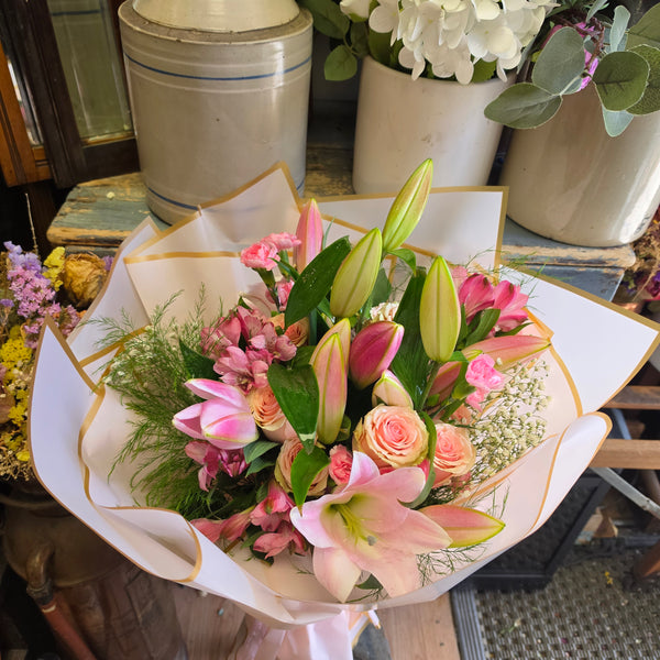 Pink Romance (Hand-Tied Bouquet)