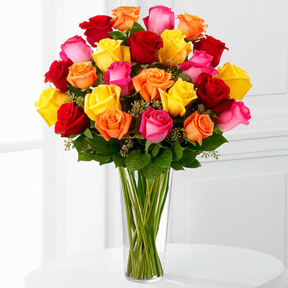 The Classic Mixed Rose Bouquet