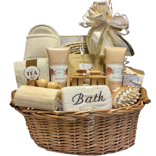 Wellness Retreat Gift Basket (Bath & Body)
