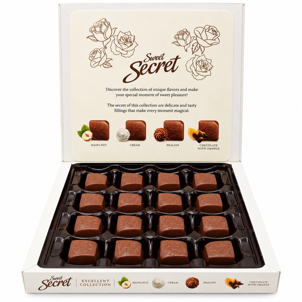 Mieszko Sweet Secret Assorted Chocolate Box106g/3.74oz