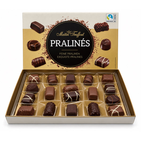 Maitre Truffout Assort Gold Box Pralines 180g