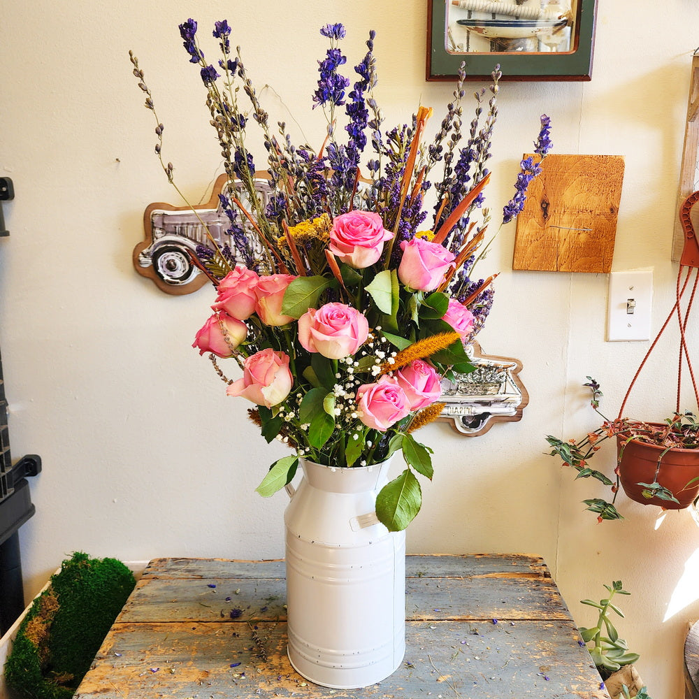 Love Eternal HB-4 Bouquet (Long Lasting Dry & Fresh Flower Bouquet)