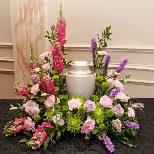 Spring Garden Urn Flowers