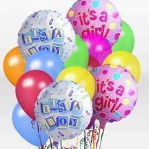 Balloons - It's A Boy Balloon Bunch J-EO-6099