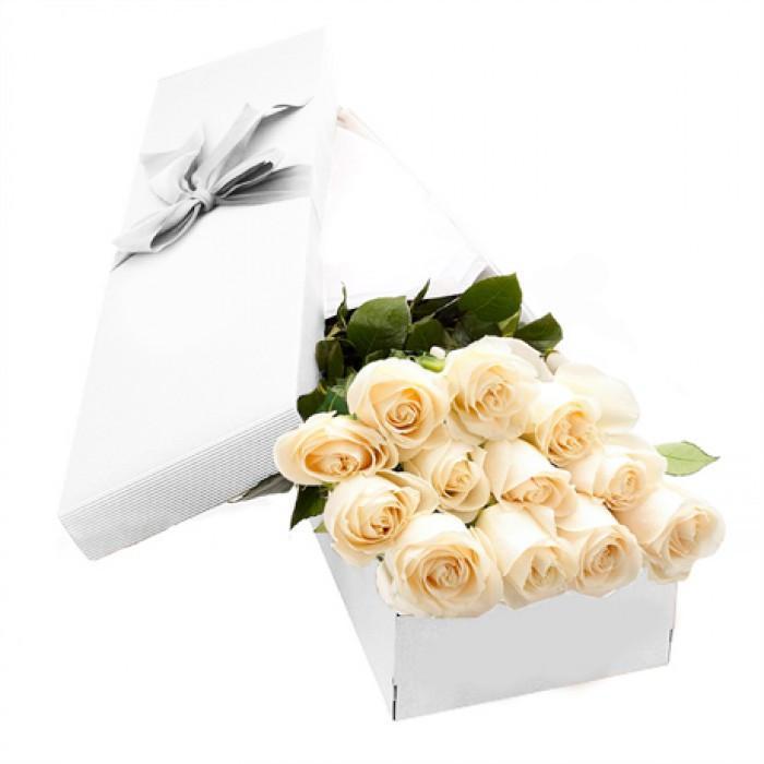 Box - 1 Dozen Boxed Roses (Multiple Colors Available)