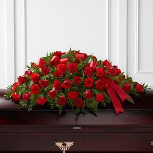 Casket - The Dearly Departed??Casket Spray J-S12-4465